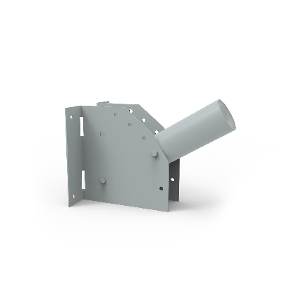 Кронштейн для уличных светильников с переменным углом 230х150х120 D38 мм