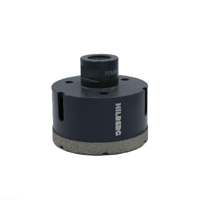 Коронка алмазная 70 мм Hilberg Super Hard M14