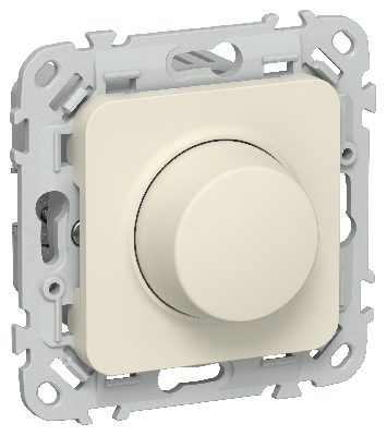 FLITE Светорегулятор проходной TRIAC 550Вт СС26-5-12-ФлСл сливочный IEK