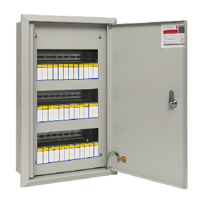 Щит распределительный встраиваемый ЩРв-36з IP31 520х340х120 с замком