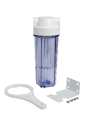 Корпус магистрального фильтра, прозрачный 10SL 1/2' для холодной воды (HTC-10SL 1/2' 'C')
