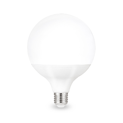 Лампа светодиодная LED 22 Вт 1800 лм 3000К шар G125 теплый E27 AC 220В Black