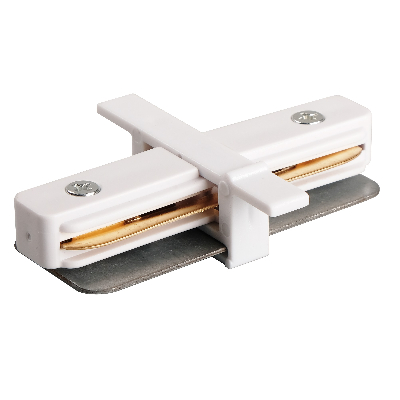 Коннектор белый I-обр. для встраиваемого шинопровода