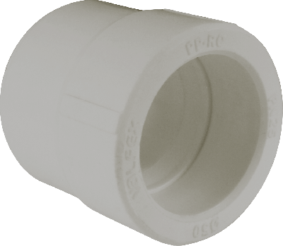 Муфта комбинированная 25x1/2' НР полипропиленовая PPR серая
