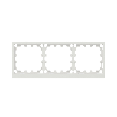 Рамка на 3 поста, KANT, белый песок