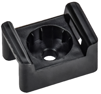 Площадка монтажная 16х23 черная под пистолет (100шт/упак)