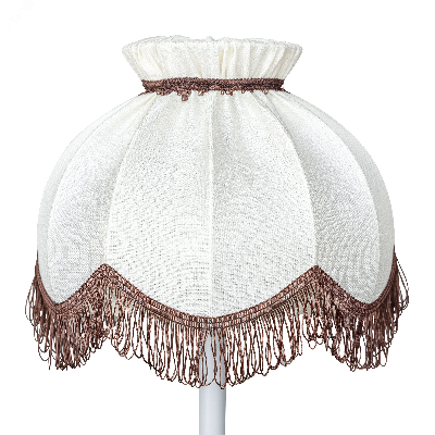 Абажур Ретро лён шампань