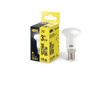 Лампа светодиодная R39 рефлектор 3Вт 230В 3000К E14
