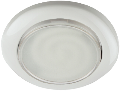 Светильник встраиваемый KL35 WH-10 /1 под лампу Gx53 220V 13W белый (10/100/2400)