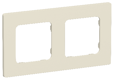 FLITE CLASSIC Рамка 2-местная РУ-2-К-ФлСл сливочный IEK