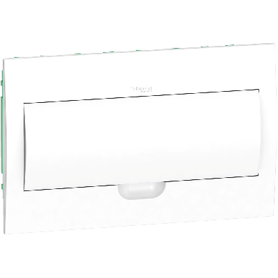 Щит распределительный встраиваемый белый City9 (ЩРв-П-18) дверь белая на 18 модулей IP40