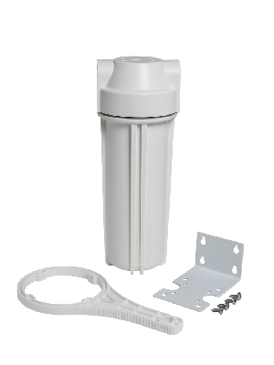 Корпус магистрального фильтра, непрозрачный 10SL 3/4' для холодной воды (HTC-10SL 3/4' 'W')