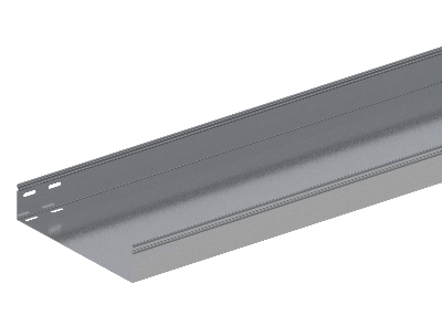 Лоток прямой замковый неперфорированный ЛМс-ПЗН 500х200-1,2ц УТ2,5 (L=3000мм)