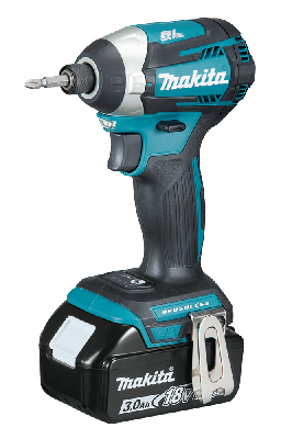 Шуруповерт аккумуляторный ударный бесщеточный 18В, 175Нм, HEX1/4'', кейс (2х3Ач)