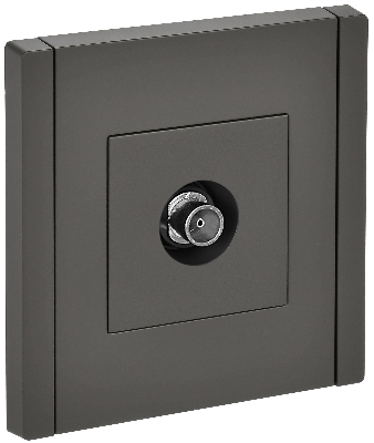 FORTE&PIANO Розетка TV оконечная FP328 серый IEK