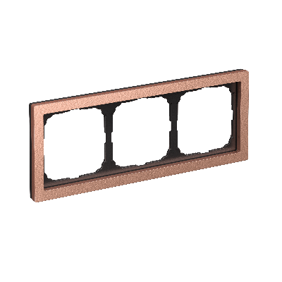 ARTGALLERY PURE 3-постовая РАМКА, МЕТАЛЛ МЕДЬ