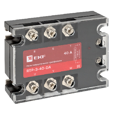 Реле твердотельное трехфазное RTP-40-DA PROxima