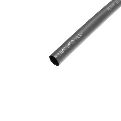 Трубка термоусадочная клеевая СТТК (3:1) 9/3 мм, двустенная черная, 10 шт. по 1 м