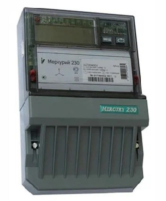 Счетчик электроэнергии Меркурий 230 AR-01 СL  трехфазный однотарифный, 5(60), кл.точ. 1.0/2.0,  Щ, ЖКИ, CAN, PLСI