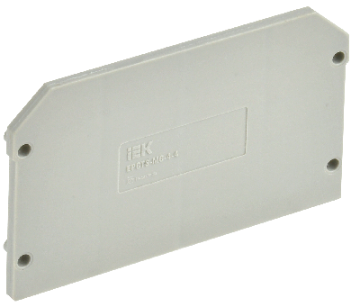 Заглушка для CTS-MC 4 вывода 4мм2 серая IEK