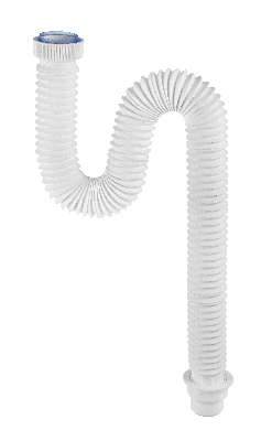 Сифон ЭЛИТ гофрированный без выпуска L900 мм 1'1/2 - D40/50