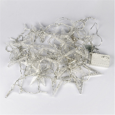 Гирлянда Занавес фигурный светодиодный 3х07м 138 светодиодов теплый белый свет прозрачный провод ULD-E3007-138/DTA WARM WHITE IP20 STARS-2 TM