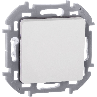 Переключатель одноклавишный INSPIRIA 10 AX 250 В~ белый