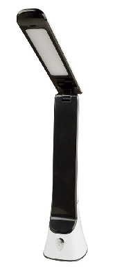 Светильник настольный с ночником 8W Сенсорный выключатель Диммер TLD-564 White-Black/LED/500Lm/3000-6000K/Dimmer/NightLight Белый с черным