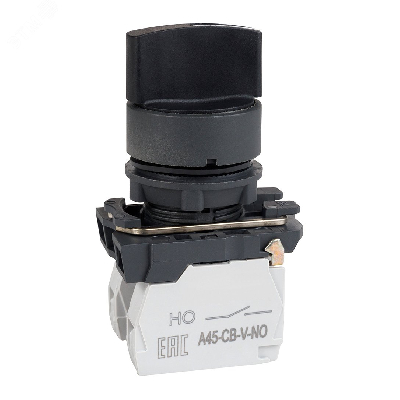 Переключатель OptiSignal D22 C5-S-21 2 положения пластик 1НО XB5AD21