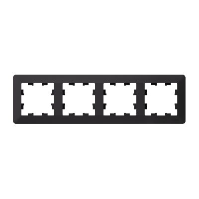 ATLASDESIGN AIR 4-постовая РАМКА, КАРБОН/дымчатый черный