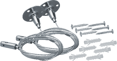 Подвес для шинопровода NLT-R2-CR-150 хром 1.5 м