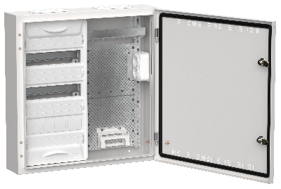 TITAN 5 Корпус комбинированный ЩРн-36 (2х36) белый IEK