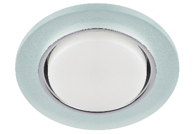 Светильник встраиваемый со светодиодной подсветкой DK LD51 FR GX53 белый матовый