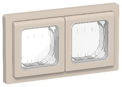 FLITE Рамка 2-местная IP55 Рпро-2-55-ФлЛ льняной IEK