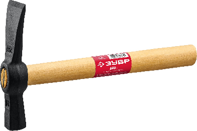 Молоток каменщика с деревянной рукояткой, 600 г