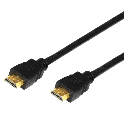Кабель HDMI - HDMI с фильтрами, 10 метров (GOLD) (PVC пакет), 17-6208,
