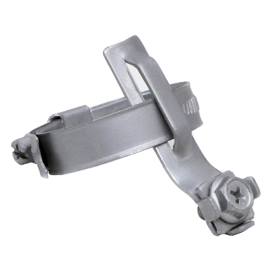 Хомут заземления для труб 20-1/2` мм оцинкованная сталь