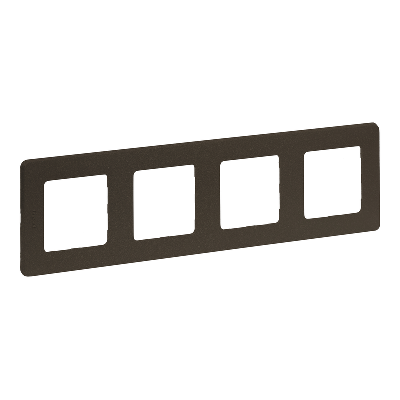 Рамка 4-местная бронза INSPIRIA