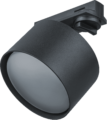 Светильник трековый на шинопровод под лампу NLT-TP1-1L-GX53-BL однофазный GX53 черный