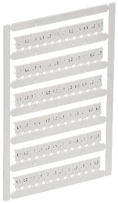 ARMAFIX Маркер для CTS/CP 4мм2 с символами L1 L2 L3 IEK