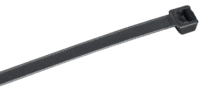 Хомут P6.6 стандартный чёрный 7,6х400мм IEK