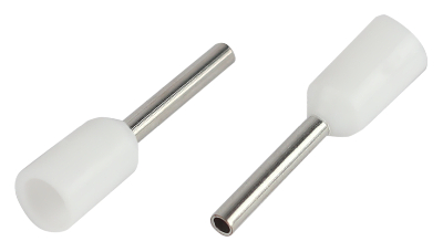 Наконечник-гильза с изолированным фланцем (упаковка 500 шт.) NO-225-59 НШвИ 0,5-8