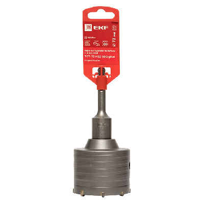 Коронка буровая по бетону с оснасткой TCT-72 М22 SDS-plus Master