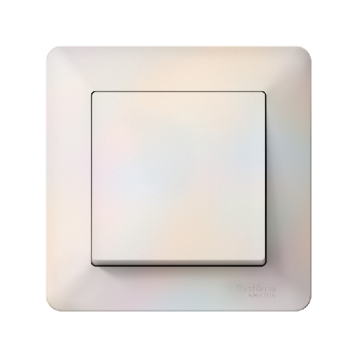 ATLASDESIGN AIR 1-постовая РАМКА, ЖЕМЧУГ/дымчатый белый