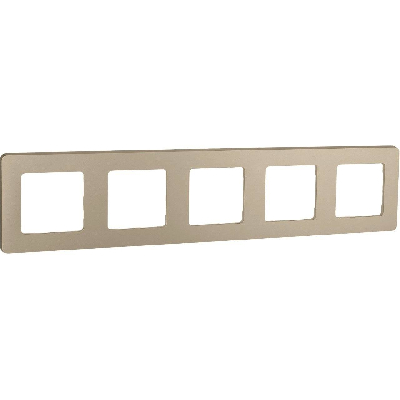 Рамка 5-местная шампань INSPIRIA