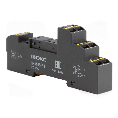 Колодка с клеммами push-in для реле серии IRM