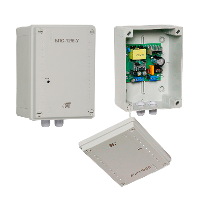 Блок питания стабилизированный БПС-12/5-У (уличный)