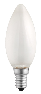 Лампа накаливания B35 240V 60 Вт E14 frosted