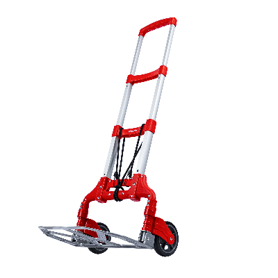 Тележка хозяйственная, складная, 2 колесная, алюминиевая, грузоподъемность 80 кг