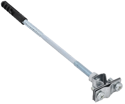 Держатель проводника круглого 8-10мм для бетонного фасада оцинкованная сталь